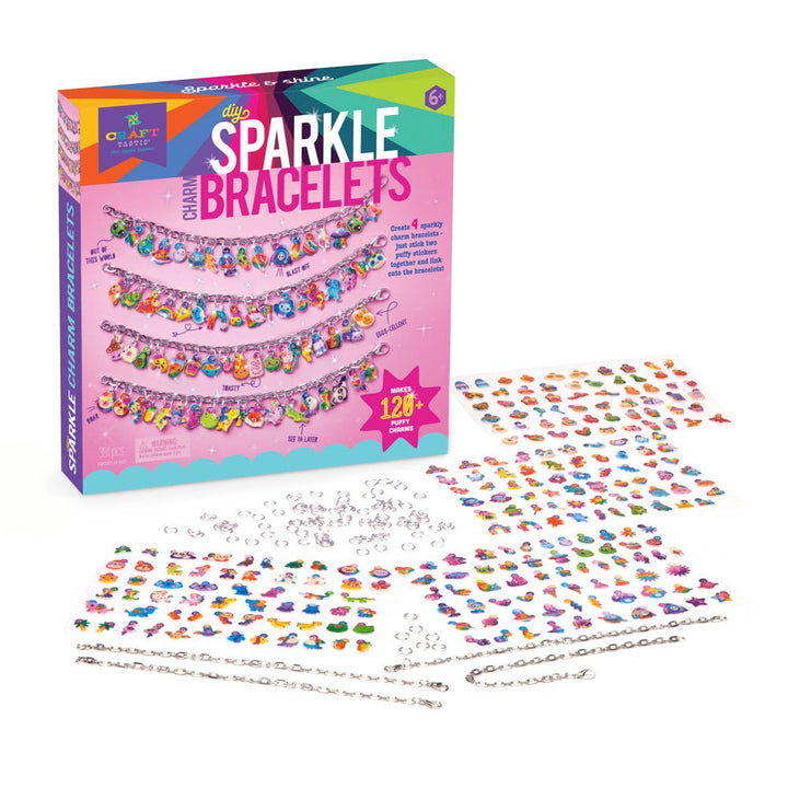 DIY Sparkle Charm Barcelets - Tools 4 Teaching
