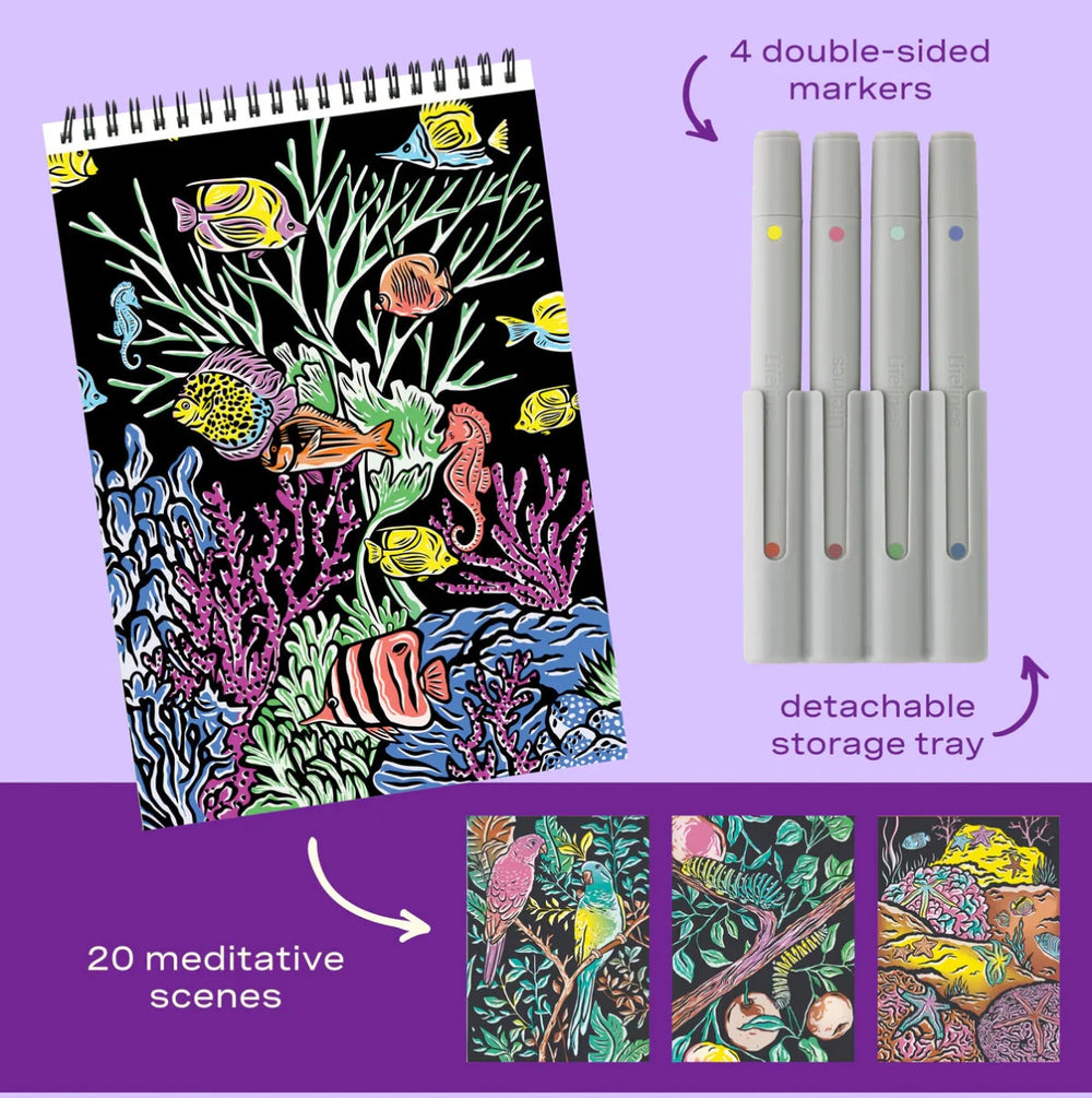 Lifelines® FlowArt® - Color - to - Reveal - Animals - Tools 4 Teaching