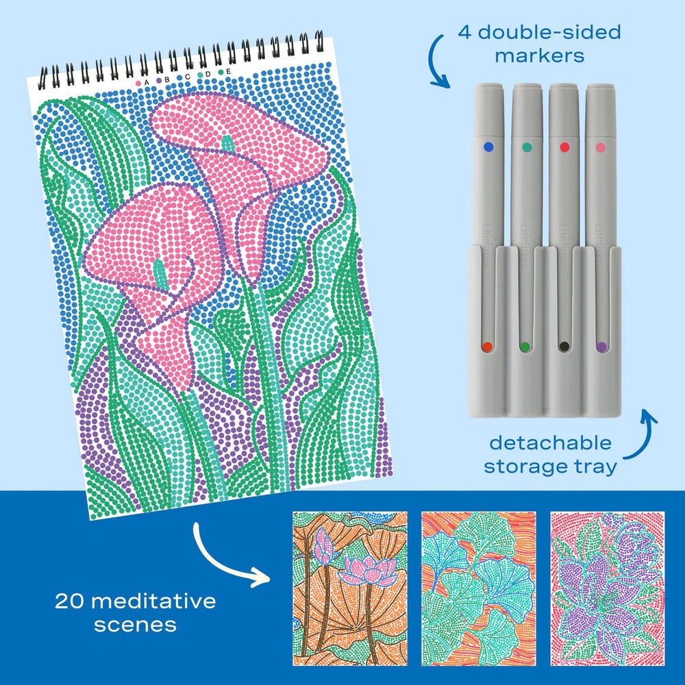 Lifelines® FlowArt® - Dot - By - Letter™ - Botanicals - Tools 4 Teaching