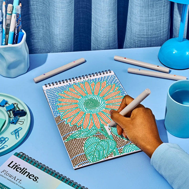 Lifelines® FlowArt® - Dot - By - Letter™ - Botanicals - Tools 4 Teaching