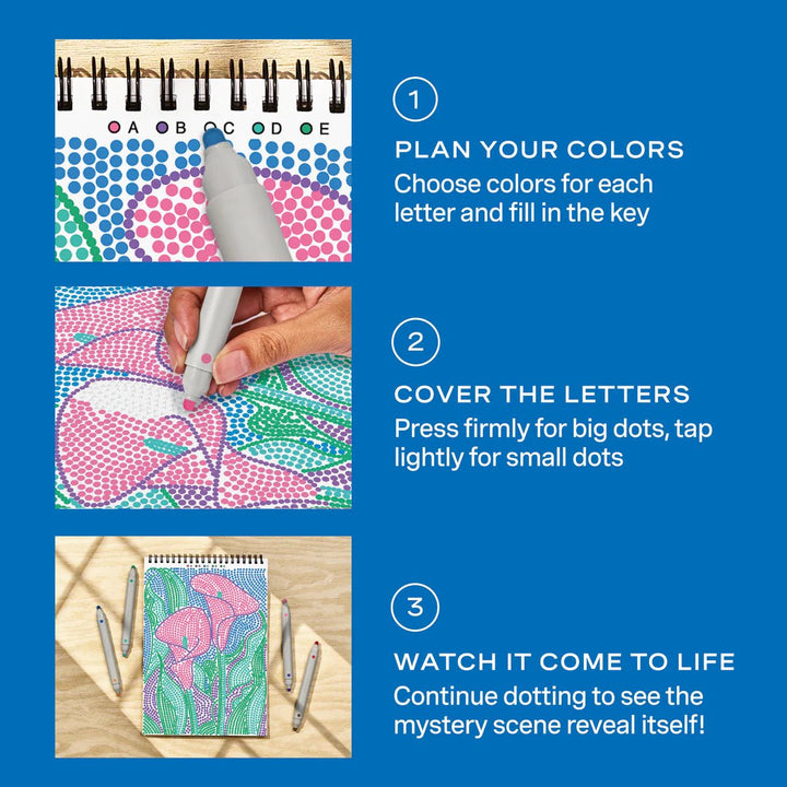 Lifelines® FlowArt® - Dot - By - Letter™ - Botanicals - Tools 4 Teaching