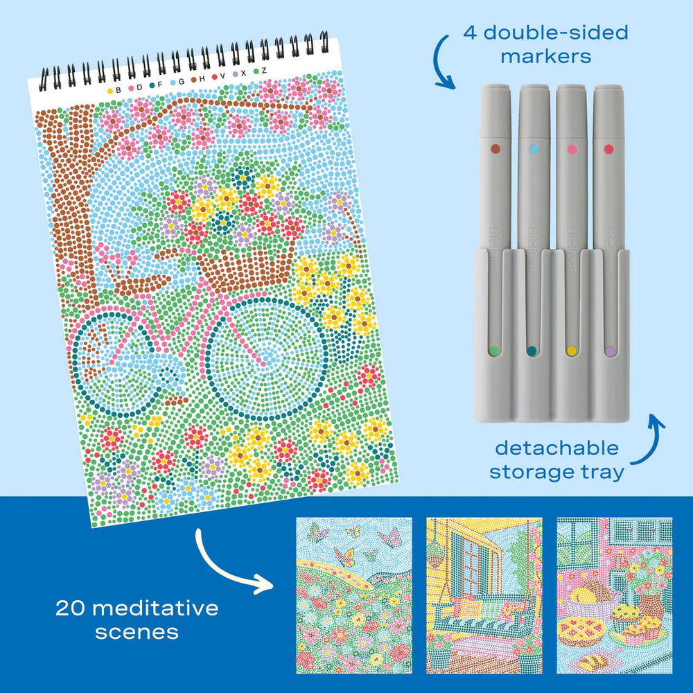 Lifelines® FlowArt® - Dot - By - Letter™ - Cozy Cottage - Tools 4 Teaching