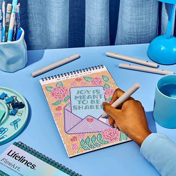 Lifelines® FlowArt® - Dot - By - Letter™ - Everyday Inspiration - Tools 4 Teaching
