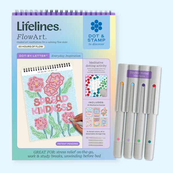 Lifelines® FlowArt® - Dot - By - Letter™ - Everyday Inspiration - Tools 4 Teaching