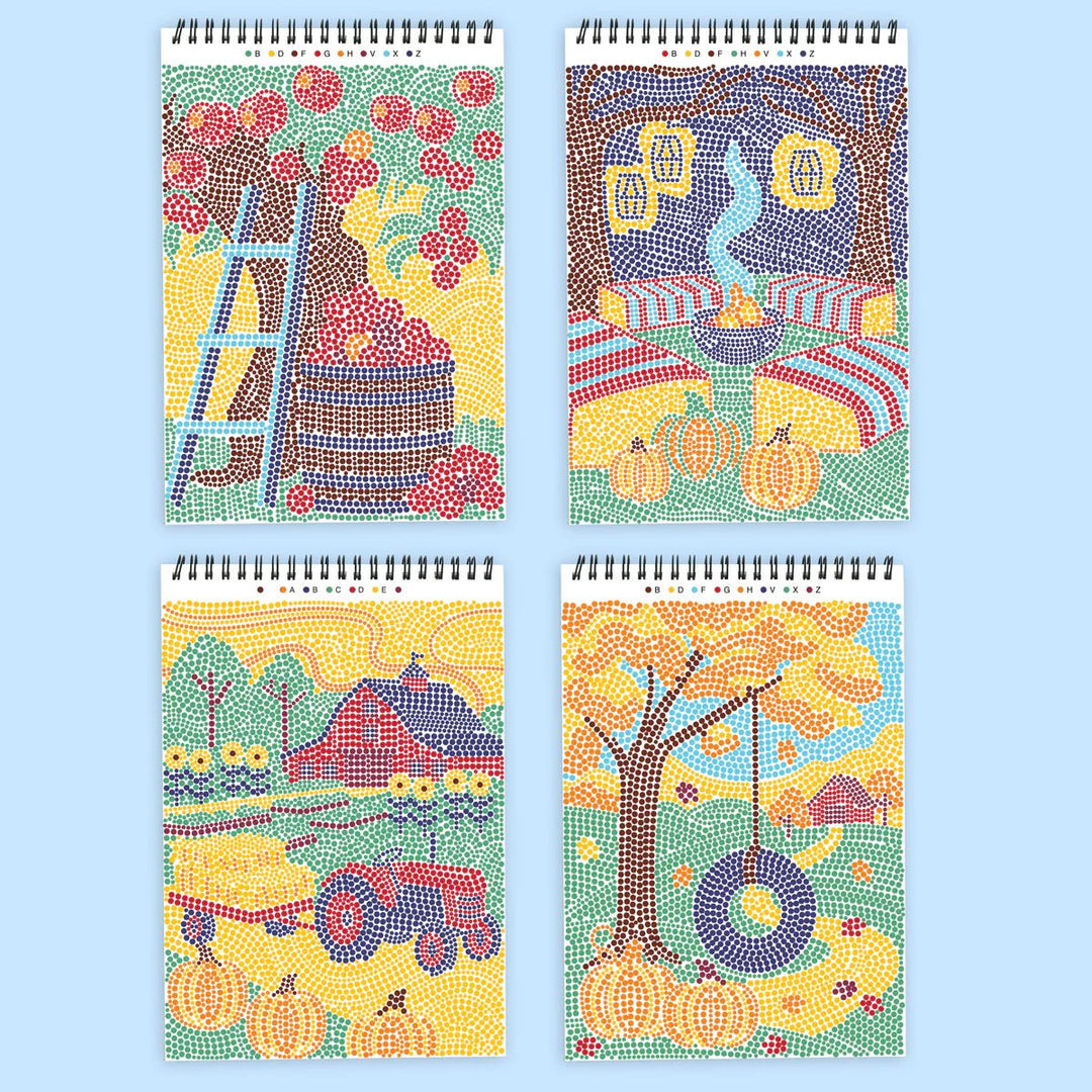 Lifelines® FlowArt® - Dot - By - Letter™ - Pumpkins &amp; Pastures - Tools 4 Teaching