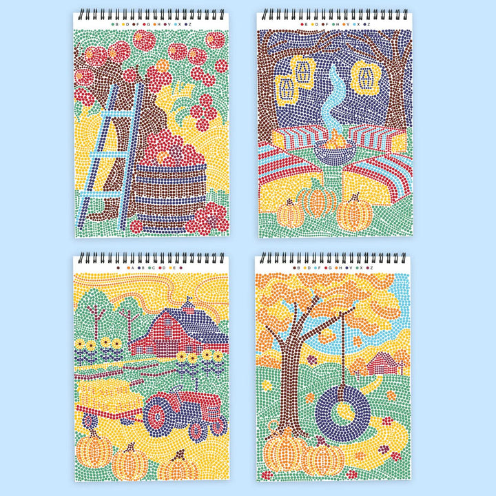 Lifelines® FlowArt® - Dot - By - Letter™ - Pumpkins &amp; Pastures - Tools 4 Teaching