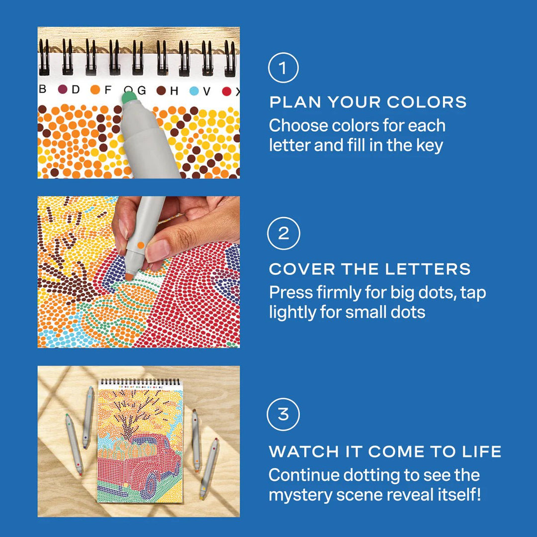 Lifelines® FlowArt® - Dot - By - Letter™ - Pumpkins &amp; Pastures - Tools 4 Teaching