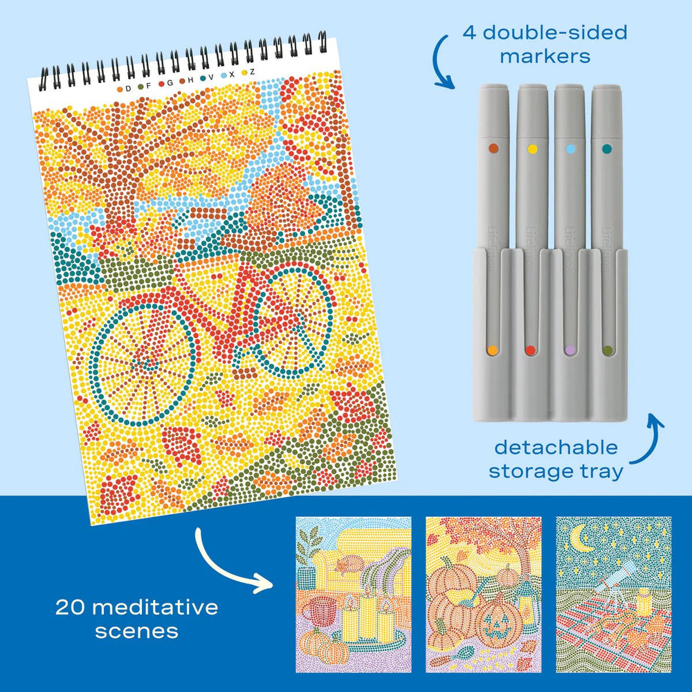 Lifelines® FlowArt® - Dot - By - Letter™ - Sweater Weather - Tools 4 Teaching