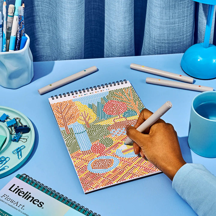 Lifelines® FlowArt® - Dot - By - Letter™ - Sweater Weather - Tools 4 Teaching