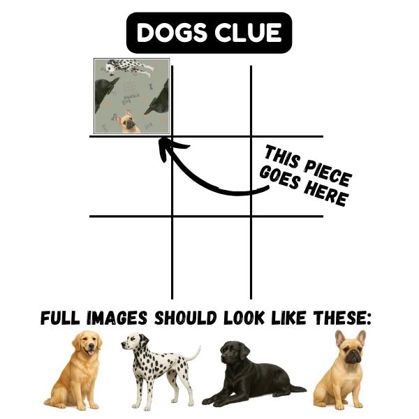 Dogs Squzzle - Tools 4 Teaching