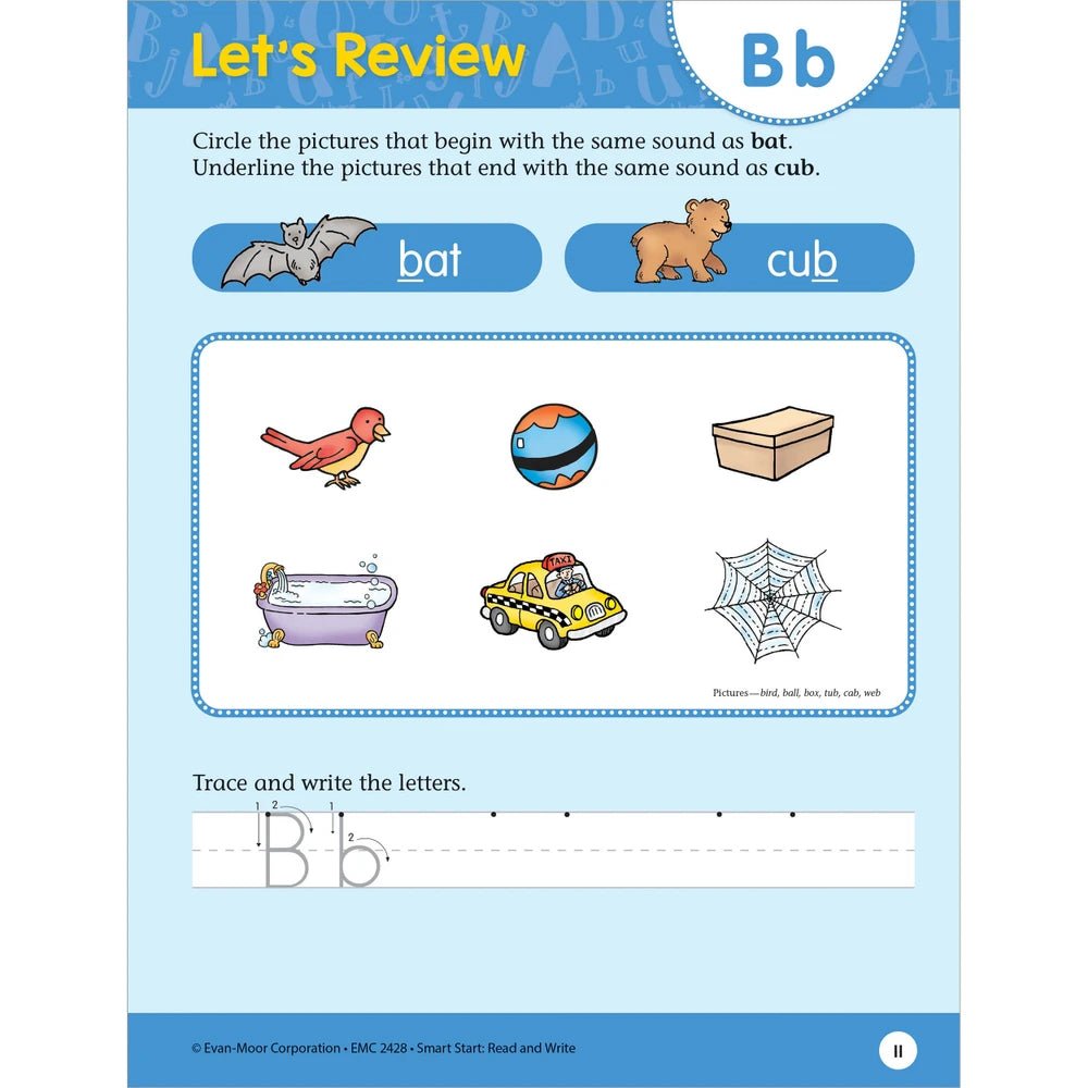 Smart Start: Read and Write, Grade K - Tools 4 Teaching