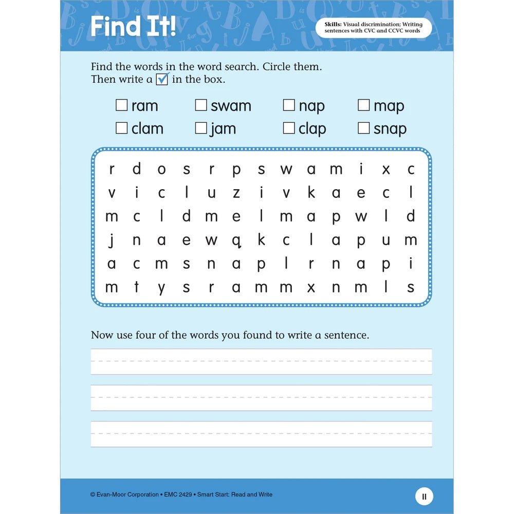 Smart Start: Read and Write, Grade 1 - Tools 4 Teaching