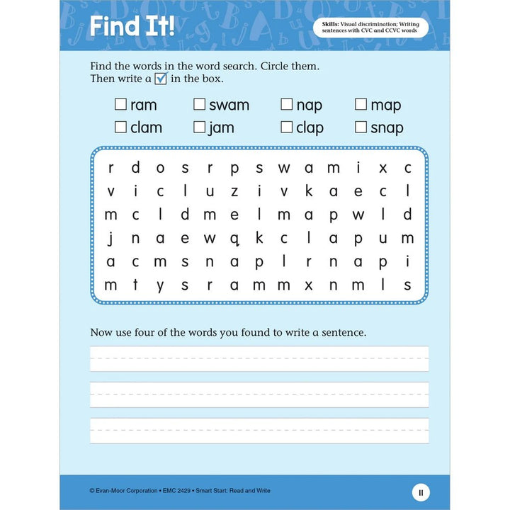 Smart Start: Read and Write, Grade 1 - Tools 4 Teaching