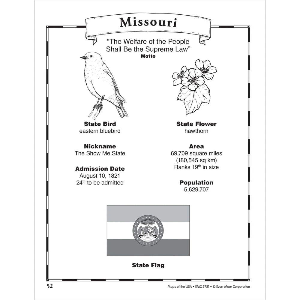 Maps of the USA, Grades 1-6 - Tools 4 Teaching
