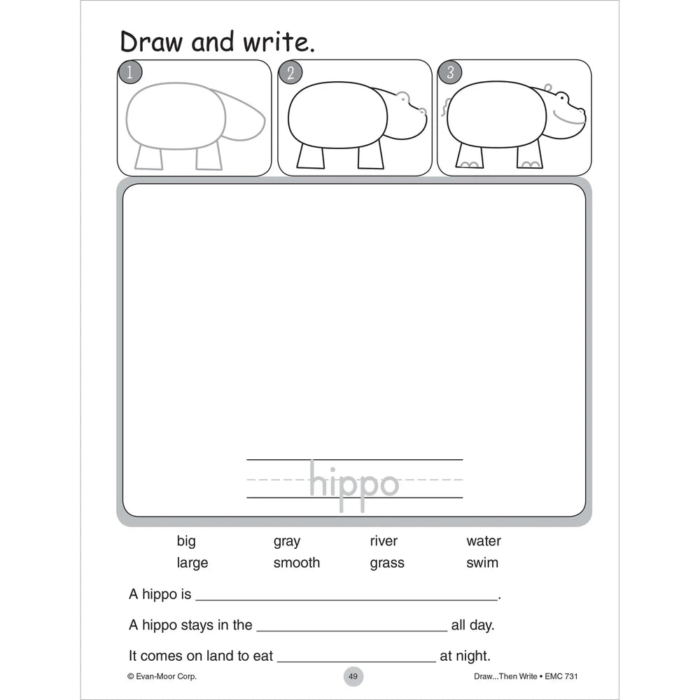 Draw…Then Write, Grades 1-3 - Tools 4 Teaching