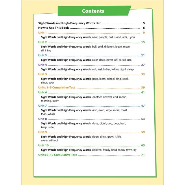 Smart Start: Sight Words, Grade 1 - Tools 4 Teaching