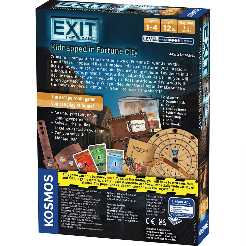 EXIT: Kidnapped in Fortune City - Tools 4 Teaching