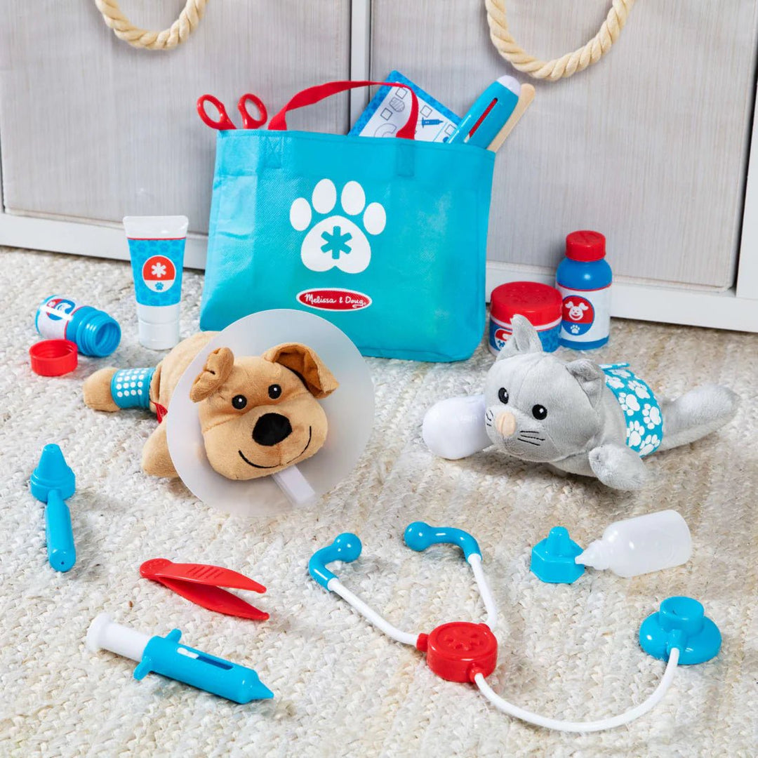 Examine &amp; Treat Pet Vet Play Set - Tools 4 Teaching