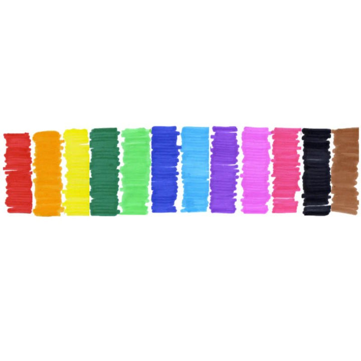 Magic Stix Triangular Marker 12 Pack - Tools 4 Teaching