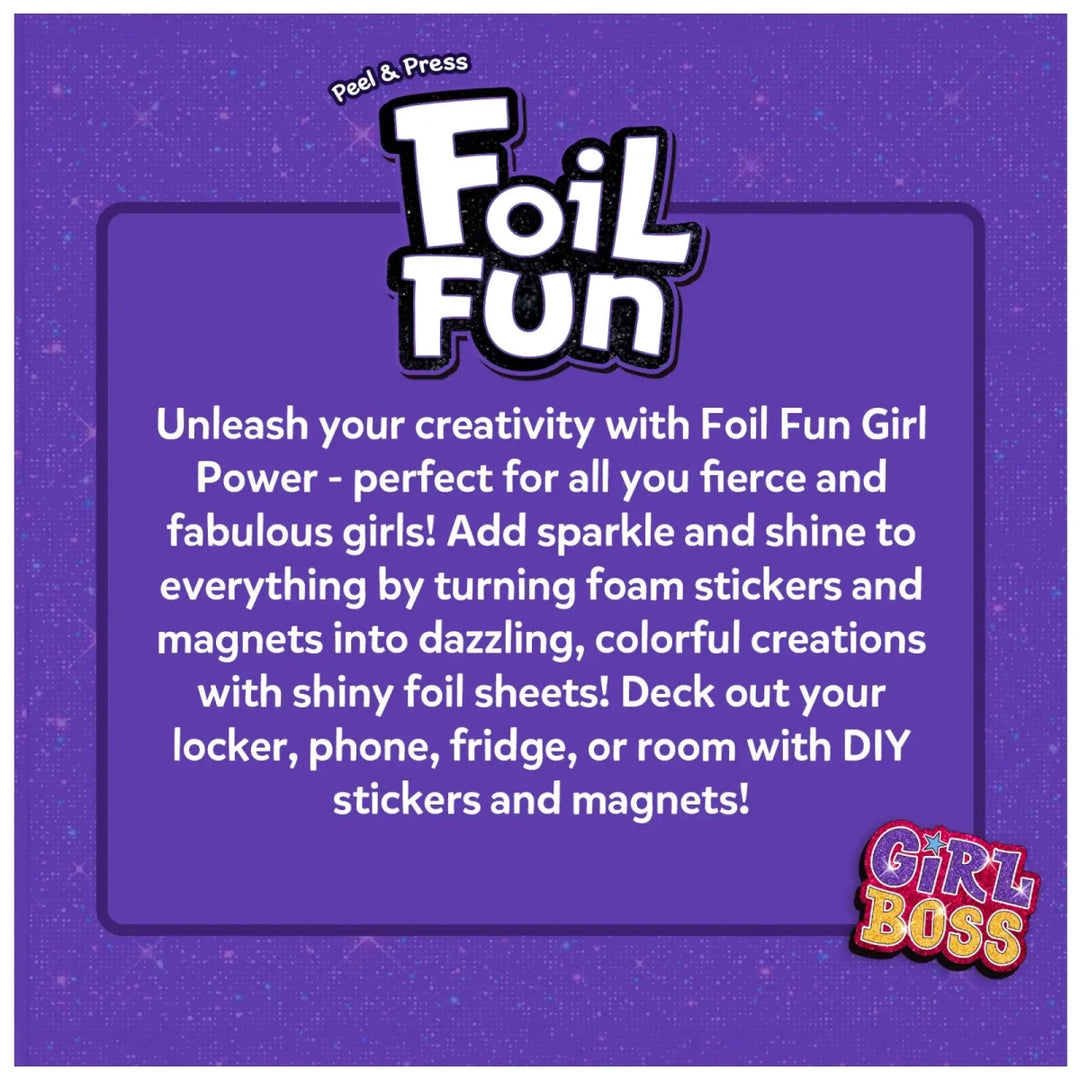 Foil Fun- Girl Power