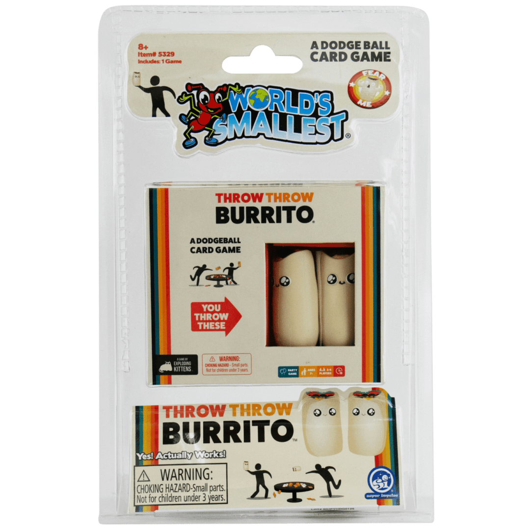 World's Smallest Throw Throw Burritos - Tools 4 Teaching