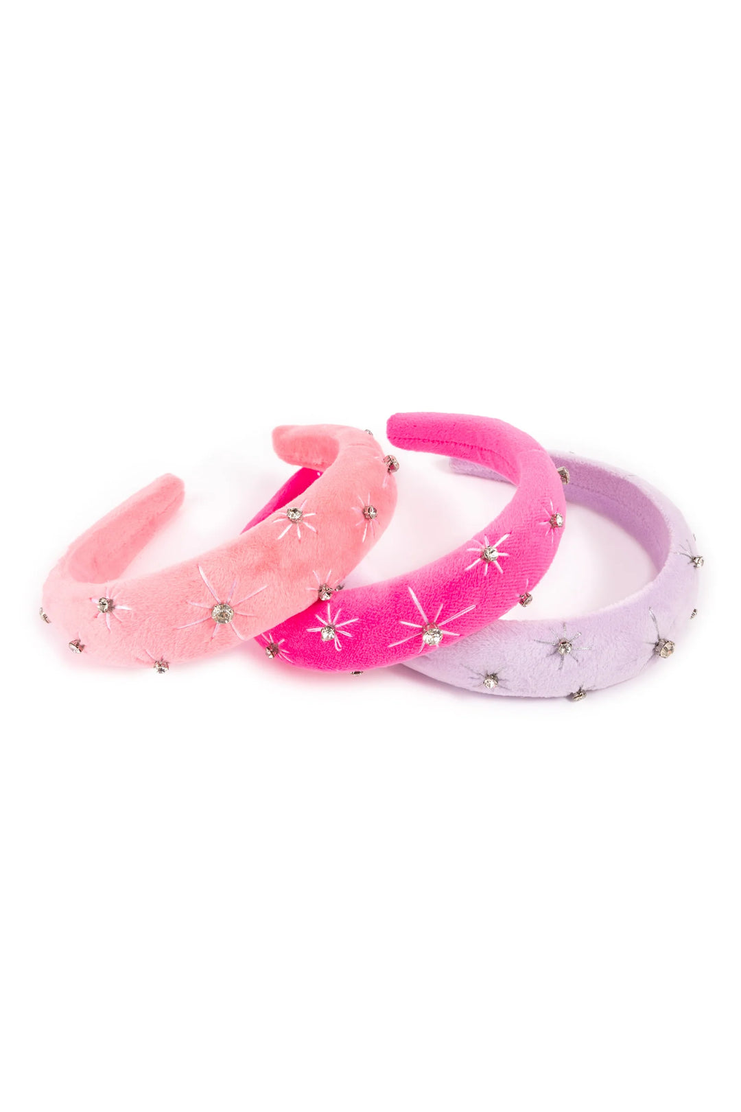 Boutique Starburst Velvet Headband (Assorted/ One Unit Per Sale)