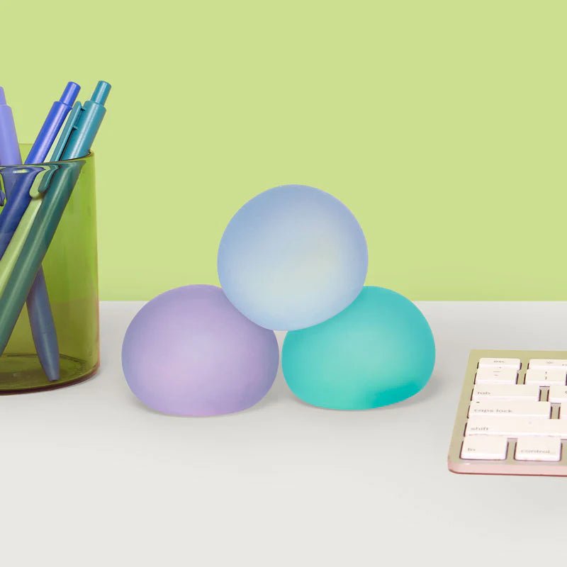 SPEKS™ Gump Memory Gel Stress Ball (3-Pack) - Cool