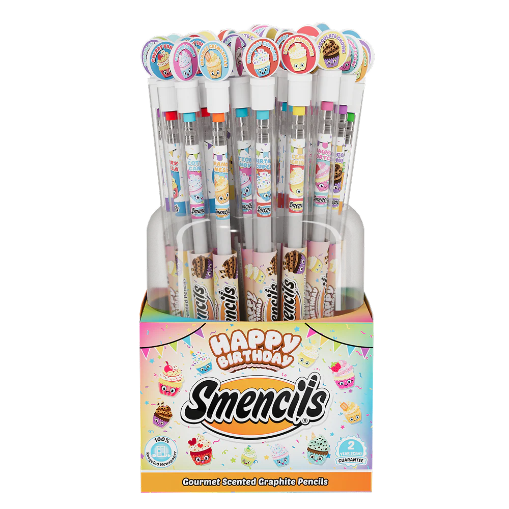 Party Animals Happy Birthday Smencils - Tools 4 Teaching