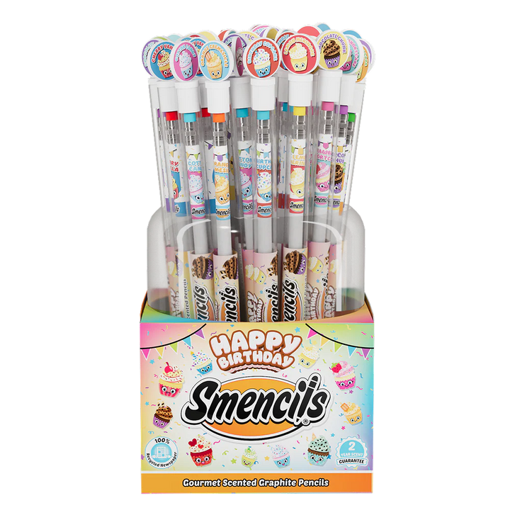 Party Animals Happy Birthday Smencils - Tools 4 Teaching
