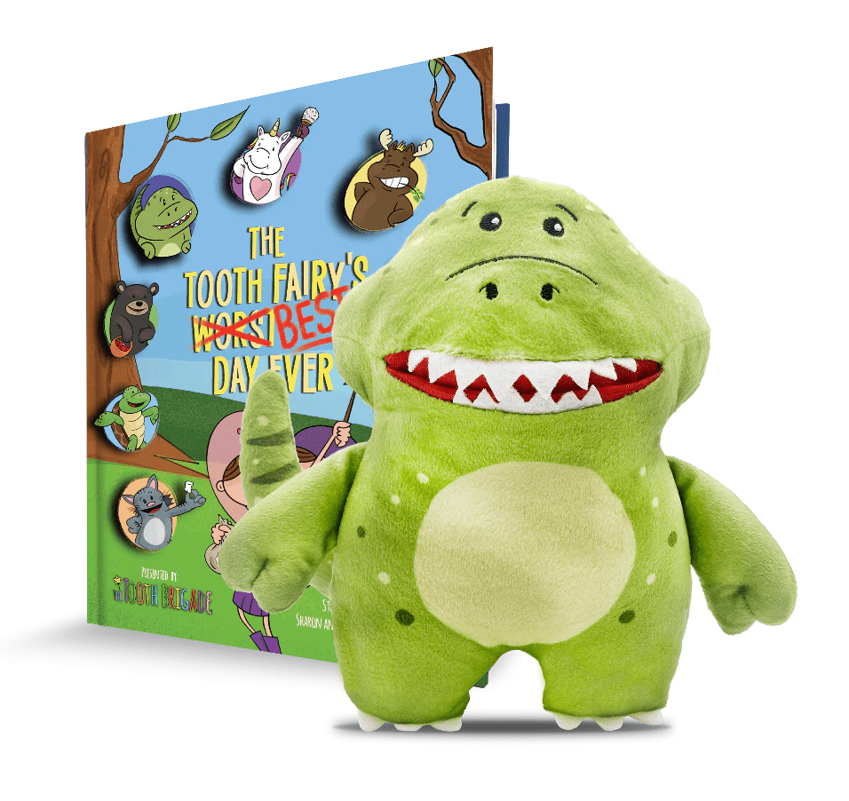 *The Tooth Brigade Rebel Dinosaur Bundle-Stuffed Animals & Plush-Tools 4 Teaching-Classroom Decor and More