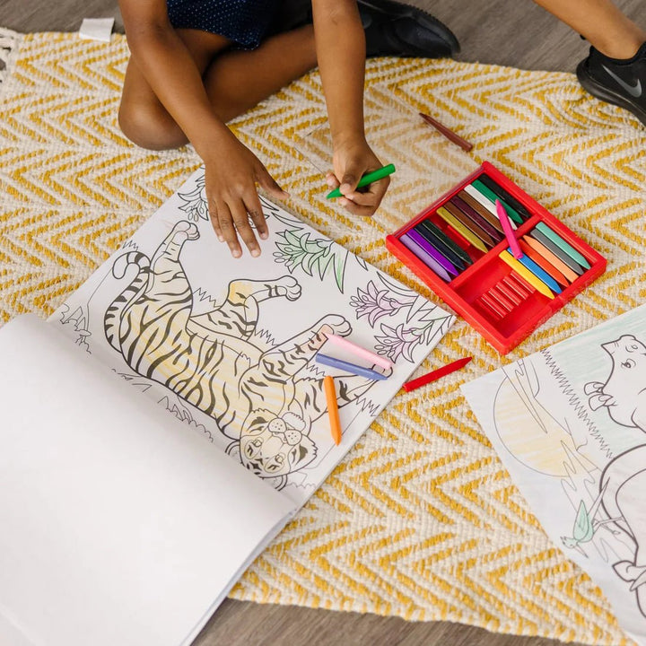 Jumbo Coloring Pad - Animal - Tools 4 Teaching