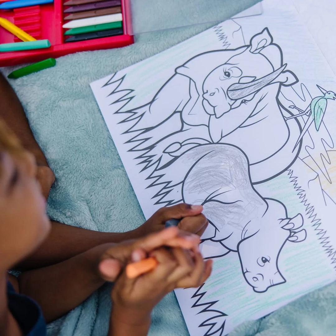 Jumbo Coloring Pad - Animal - Tools 4 Teaching