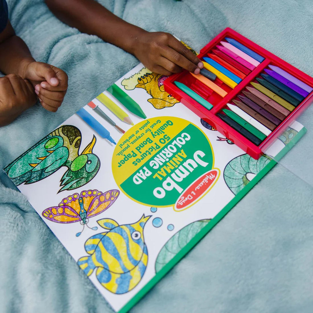 Jumbo Coloring Pad - Animal - Tools 4 Teaching