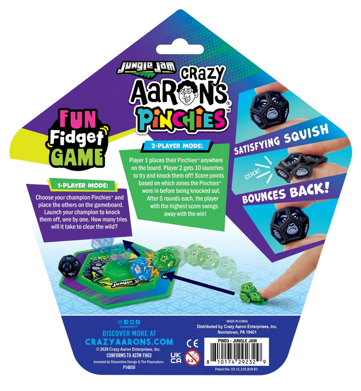 Crazy Aarons® Pinchies™ - Jungle Jam - Tools 4 Teaching