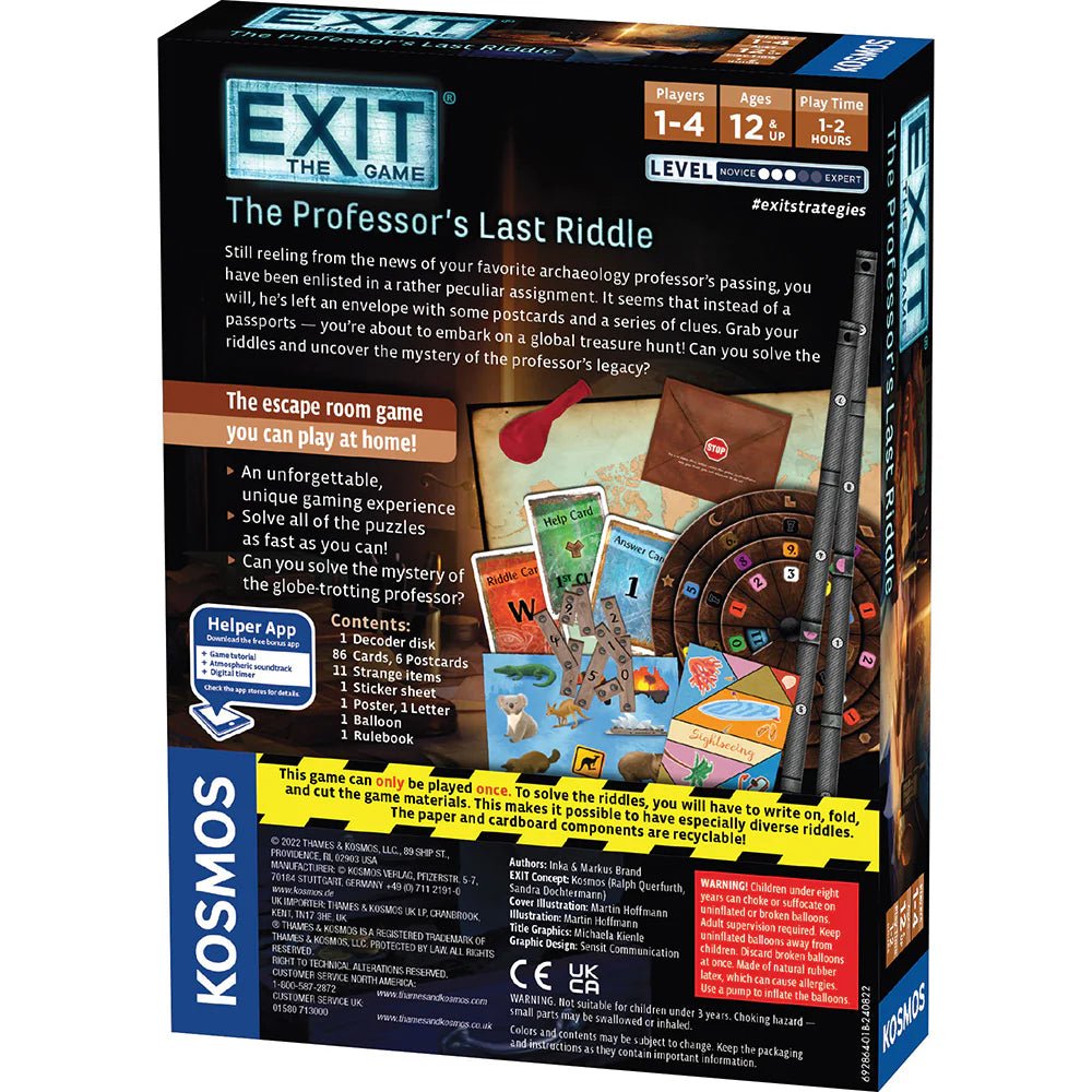 EXIT: The Professor&