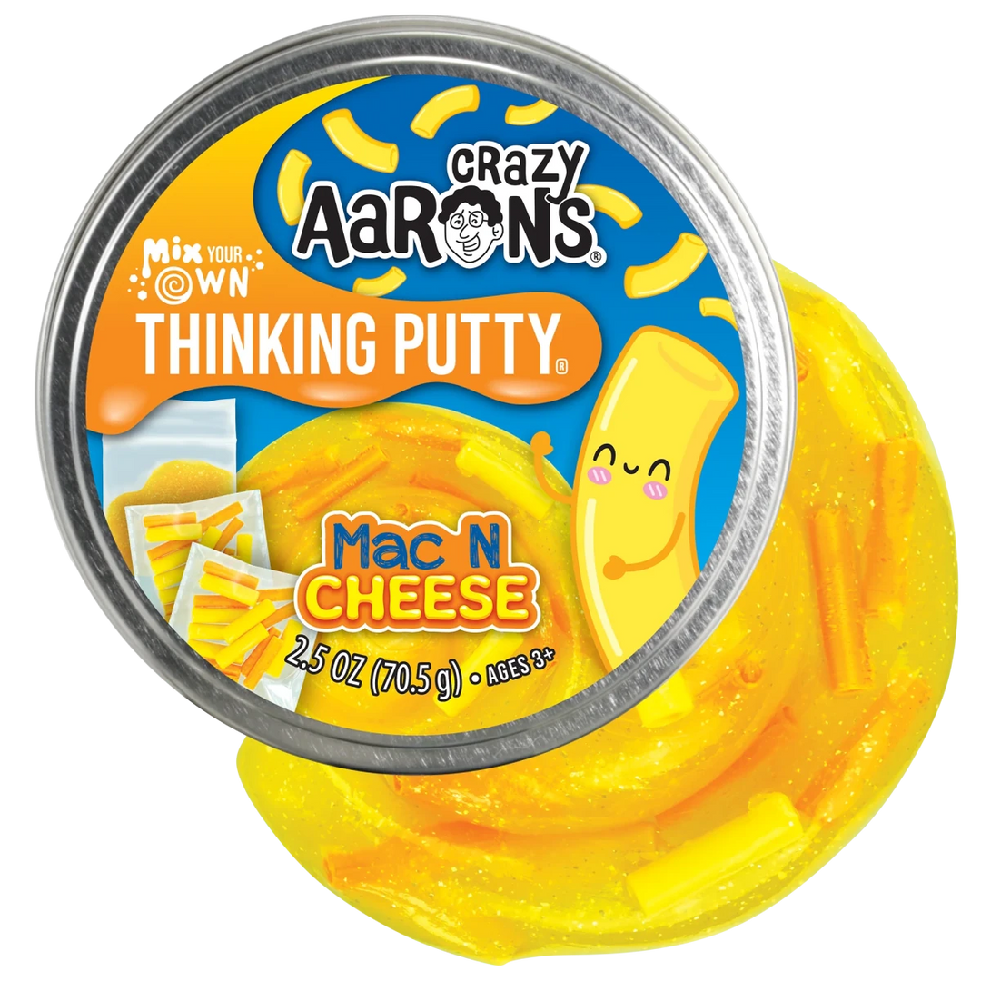 Crazy Aarons® Mix Your Own Thinking Putty® Mac N Cheese - Tools 4 Teaching