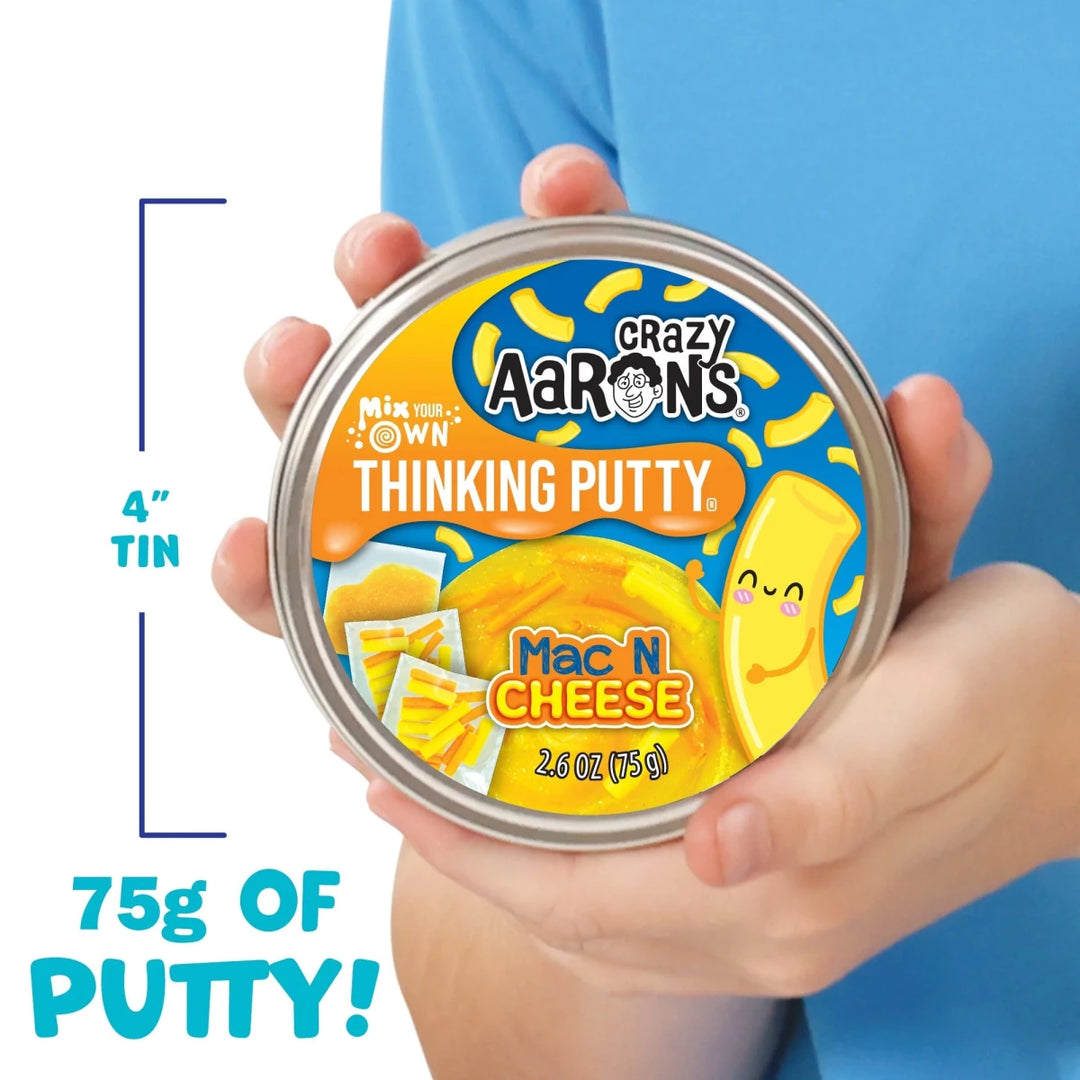 Crazy Aarons® Mix Your Own Thinking Putty® Mac N Cheese - Tools 4 Teaching