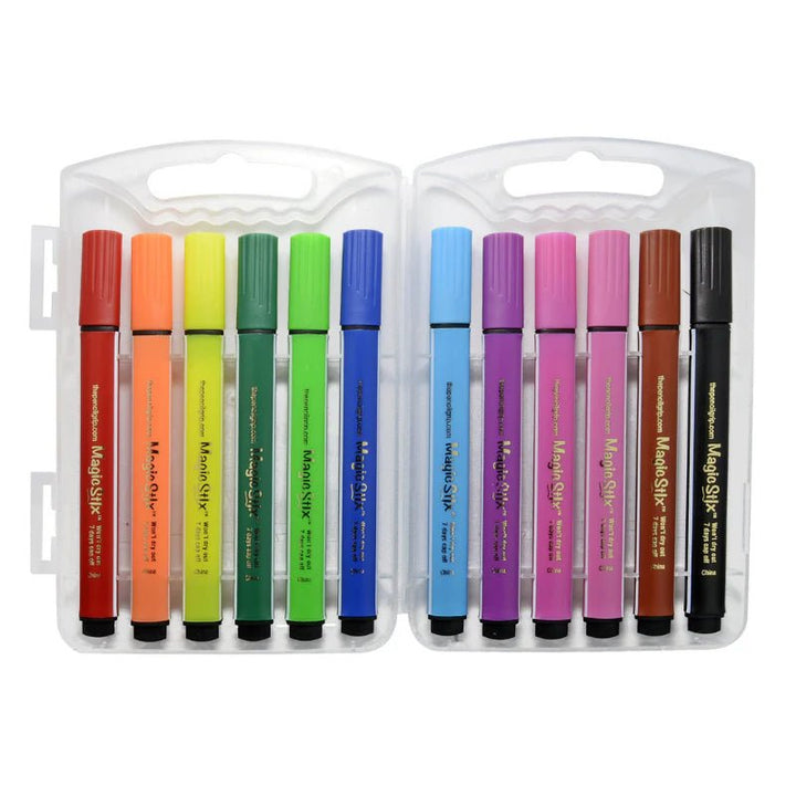 Magic Stix Triangular Marker 12 Pack - Tools 4 Teaching