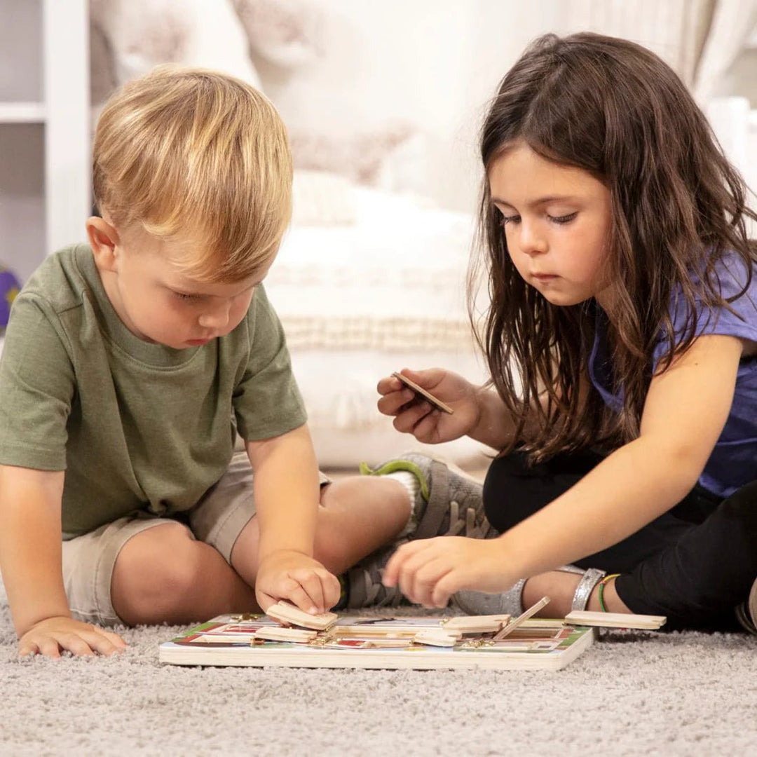 Magnetic Farm Hide &amp; Seek Board - Tools 4 Teaching