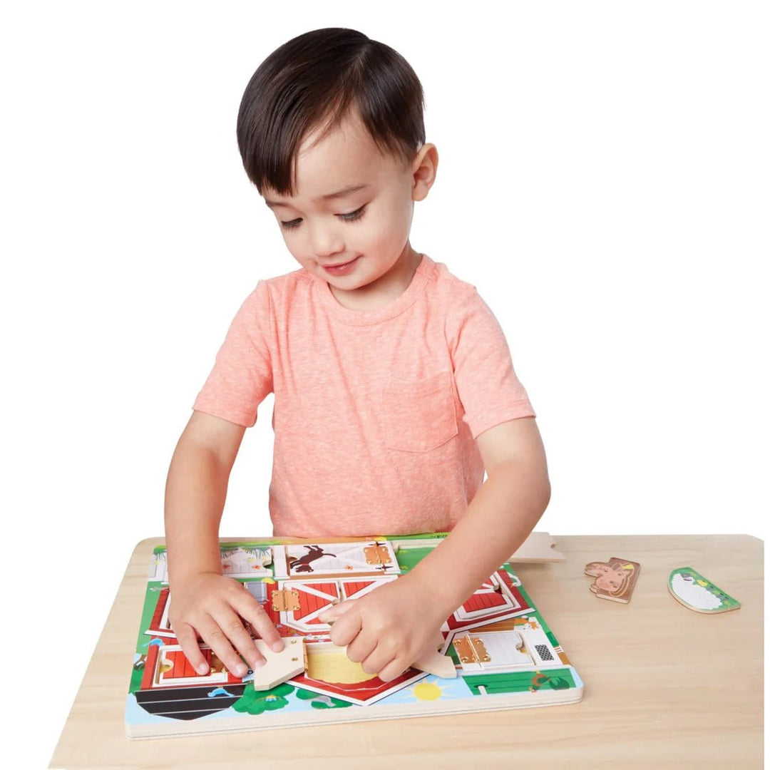 Magnetic Farm Hide &amp; Seek Board - Tools 4 Teaching