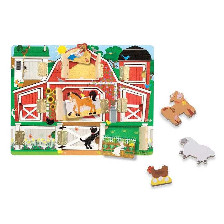 Magnetic Farm Hide &amp; Seek Board - Tools 4 Teaching
