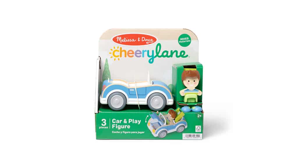 Cheery Lane Car and Play Figure Blue - Tools 4 Teaching