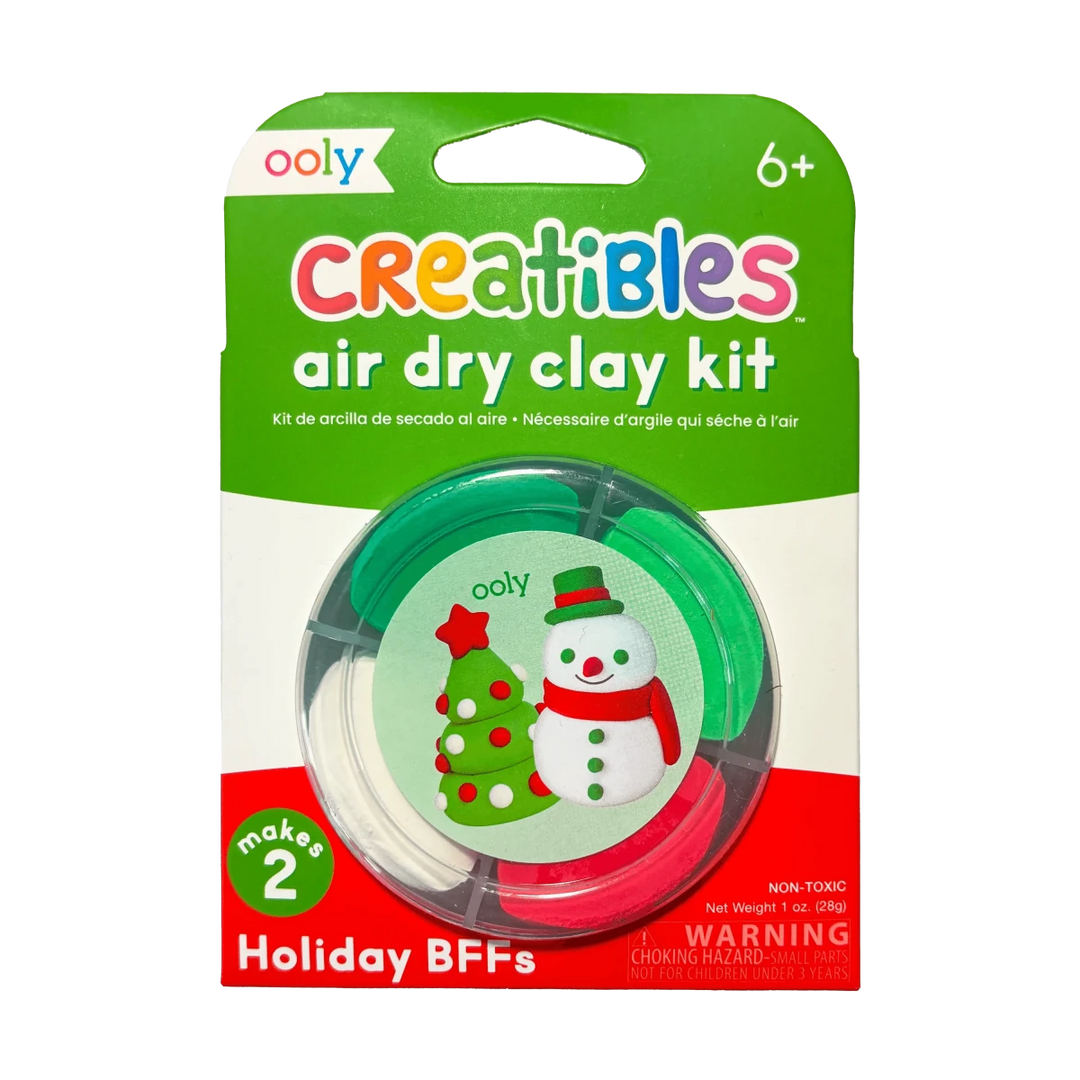 Creatives Air Dry Clay Kit- Holiday BFFs - Tools 4 Teaching