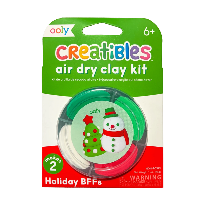 Creatives Air Dry Clay Kit- Holiday BFFs - Tools 4 Teaching