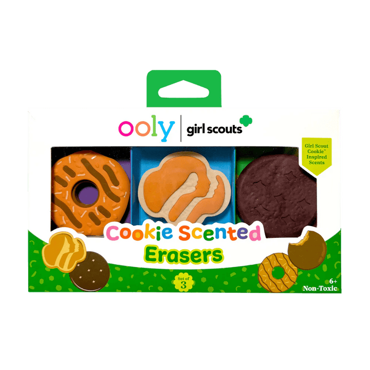 Girl Scouts Cookie Scented Erasers - Set of 3 - Tools 4 Teaching