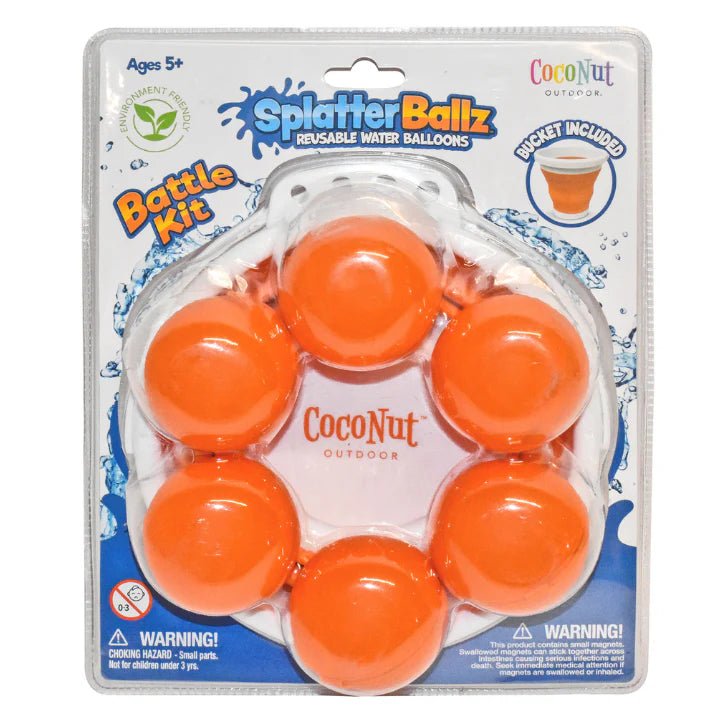Splatter Ballz Reusable Water Balloon Battle Kit - Tools 4 Teaching