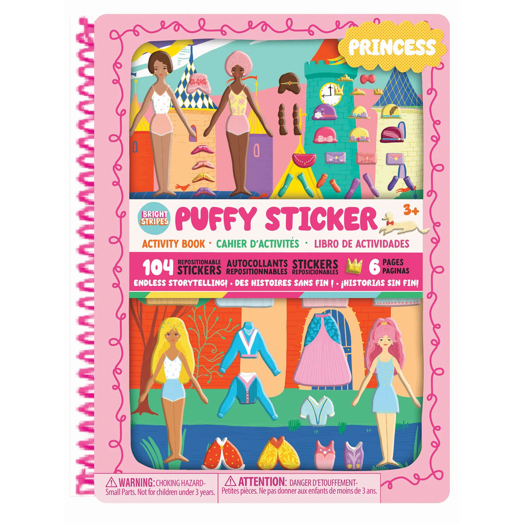 Puffy Sticker Book- Princess