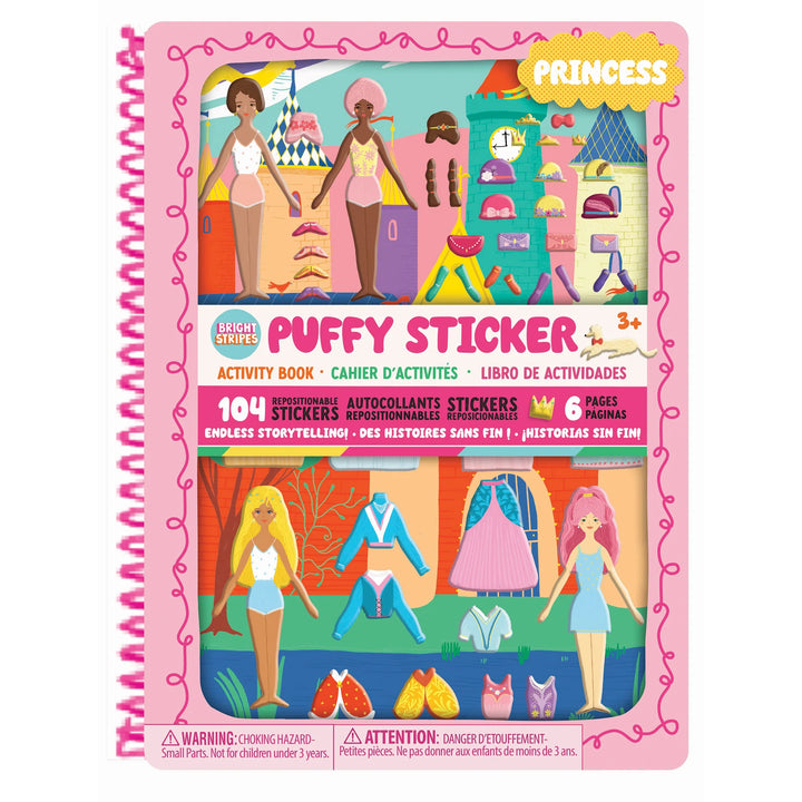Puffy Sticker Book- Princess