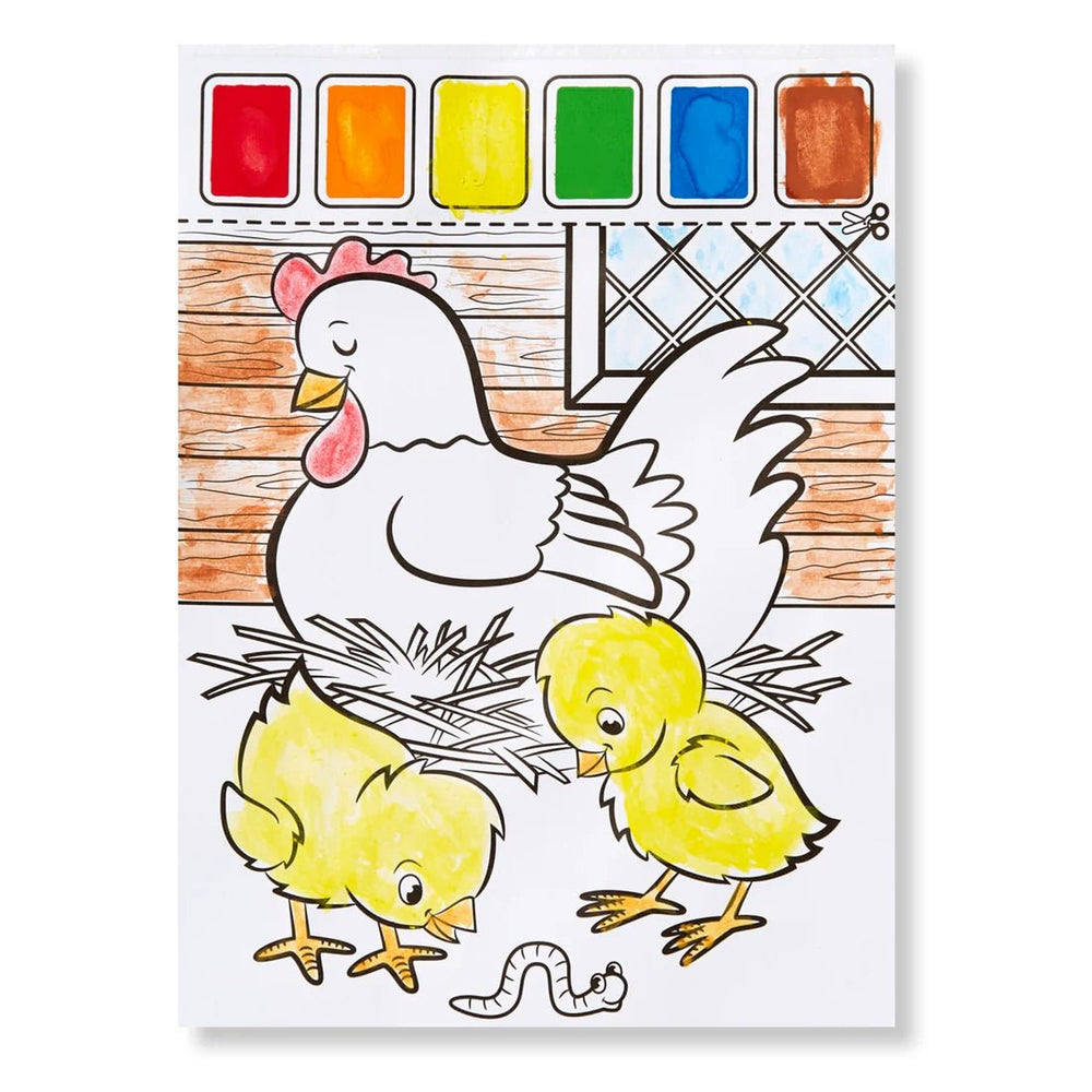 Paint with Water - Farm Animals - Tools 4 Teaching