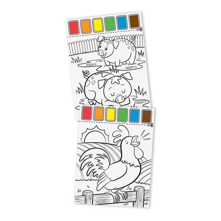 Paint with Water - Farm Animals - Tools 4 Teaching
